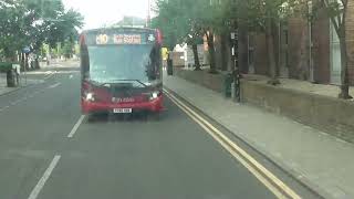 Route C1 Broomfield Hospital to Galleywood Via Chelmsford City [upl. by Innob]