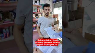 GAZİANTEP ŞEHİTKAMİL BELEDİYE BAŞKANI TEK TEK GEZDİ VEsondakika gaziantep haber [upl. by Nylessej174]