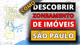 Como descobrir o ZONEAMENTO de um imóvel em São Paulo [upl. by Aisya863]