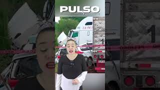 Familia potosina se accidenta 4 muertos shorts noticias seguridad slp pulsoonline locales [upl. by Hillhouse]