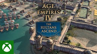 Age of Empires IV The Sultans Ascend  Official Launch Trailer [upl. by Oiralih]