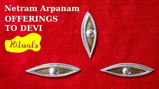 What is Netram Arpanam  Rituals at Linga Bhairavi Temple [upl. by Garris926]