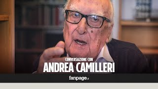 Andrea Camilleri la fine di Montalbano la cecità e Dio “Mi manca vedere la bellezza femminilequot [upl. by Eellehs]