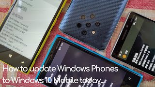 UPDATED How to update your old Lumia phone to Windows 10 Mobile today [upl. by Oretos323]