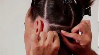 Extensiones con clip peineta  Extensiones Marvi [upl. by Ahslek]