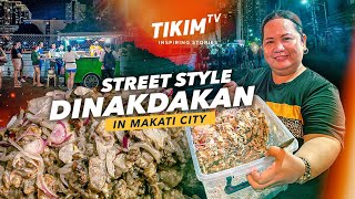 Street Style Pork DINAKDAKAN sa Makati  Lechon Pares  Ate Glendas dinakdakan Story  TIKIM TV [upl. by Dorn394]