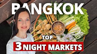 WHY YOU NEED TO VISIT BANGKOKS NIGHT MARKETS Top 3 Night Markets Thailand 2024 Travel Guide [upl. by Weisman]