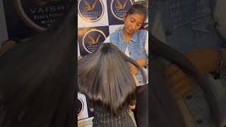 Hair spa 🧖‍♀️ shortvideo hairstyle reelsinstagram hair hairsmootheningandkeratintreatment [upl. by Yemarej]