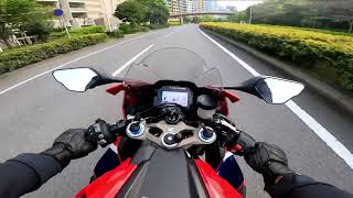 HONDA CBR1000RRSP SC77 試走動画 売約済み オーリンズ 電子サス [upl. by Ennovad786]