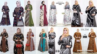 29 Model Gamis Batik Kombinasi Terbaru Dan Terlaris [upl. by Fern]