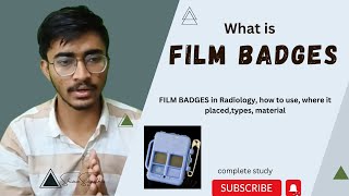 Film badge Dosimeter  detecting radiation Advantages radiation dosimeter radiology [upl. by Ydrah]