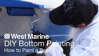 How to Paint a Boat  DIY Guide to Bottom Painting [upl. by Kjersti447]