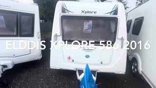 Elddis Xplore 586 2016 caravan [upl. by Ardnuasak480]