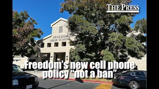 Freedom’s new cell phone policy “not a ban” [upl. by Selij]