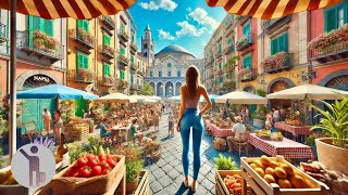 Naples Italy 🇮🇹  Summer 2024  4K 60fps HDR Walking Tour [upl. by Reivad]