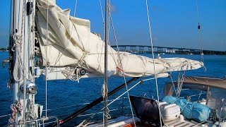 Sailing Basics  How to Reef Your Mainsail the Right Way [upl. by Lynea]