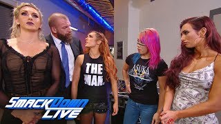 Who will be next to challenge Asuka SmackDown LIVE Jan 1 2019 [upl. by Hennahane]