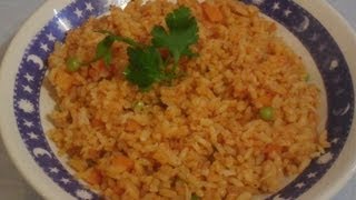 RECETA DE ARROZ ROJO CON VEGETALES  LOS ANGELES COCINAN [upl. by Maia]