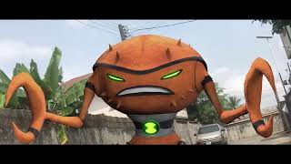 Ben 10 Brainstorm Transformation  REAL LIFE [upl. by Hirsh]