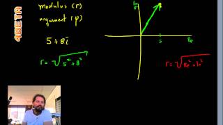 Complexe getallen  modulus en argument berekenen bij de vorm abi [upl. by Gentilis596]