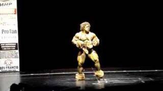 Kai Greene guest poses at NPC Eastern USA show  partial vid [upl. by Nihs611]