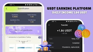 AIIMC Mall  New Usdt Earning Site Usdt Mining App 2024  Free Usdt Earning Platform Usdt Mining [upl. by Chow]