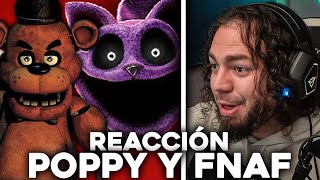 ¡REACCIONANDO A POPPY PLAYTIME 3 Y FNAF [upl. by Anawqahs]