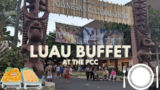 Polynesian Cultural Center  Luau Buffet [upl. by Lleznov]