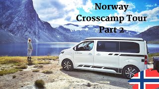 19 Tage mit dem Camper durch Norwegen Crosscamp Tour Part 2 [upl. by Asirehc667]