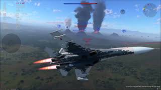 War Thunder SU27 R73 Sidewinders only Raw Content [upl. by Tod]