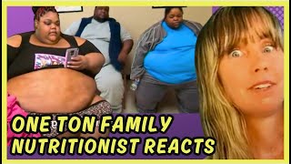 OneTon Family How is this possible Nutritionist reacts [upl. by Lennod]