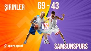 Şirinler  Samsunspurs  Div 3  Sporsepeti Basketbol Ligi [upl. by Aiduan]