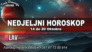 Nedeljni horoskop od 14 do 20 Oktobra [upl. by Releehw]