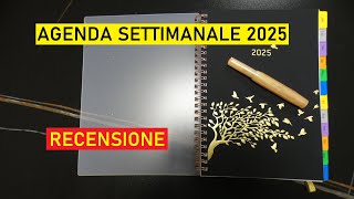 Agenda Settimanale 2025  Recensione [upl. by Ednutabab]