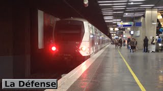 La Défense  RER A  Paris  RATP MI2N  MI09 [upl. by Desirea96]