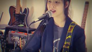 SCANDAL  Koe 声 Acoustic version cover young guitarist Mina Pang The Cotton Kids 棉花樂隊 千齡 吉他弹唱 [upl. by Siegler]