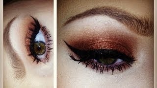 Rusty Smokey Eyes Tutorial [upl. by Elfstan]