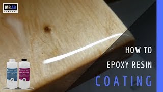 Epoxy Resin Coating Wood [upl. by Nyluqcaj39]