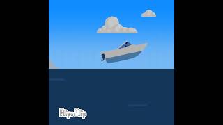 Speedboat Crash animationsinkingship [upl. by Lika]