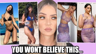 EXPOSING instagram models bodies in real life  Wolfie Cindy amp Janice Joostema [upl. by Norvan]