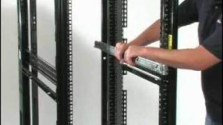 Dell Sliding Rail installation guidline [upl. by Ahsuatal]