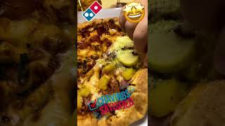 JAPAN DOMINO’S PIZZA SURROUNDED BY CHEESE dominospizza 2024 shorts yummy [upl. by Richmound215]