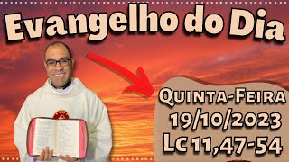 EVANGELHO DO DIA â€“ 19102023  HOMILIA DIÃRIA â€“ LITURGIA DE HOJE  EVANGELHO DE HOJE PADRE GUSTAVO [upl. by Oswell286]