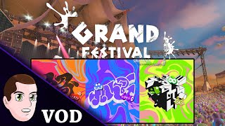 Splatoon 3 Grand Festival Splatfest Day 2 [upl. by Ayotahc142]