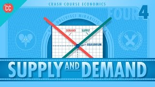 Supply and Demand Crash Course Economics 4 [upl. by Cynthie401]