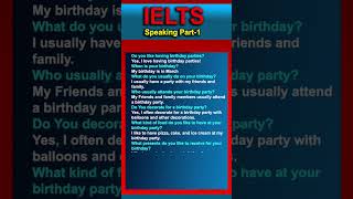 IELTS Speaking Part 1 Recent Questions [upl. by Elianora530]