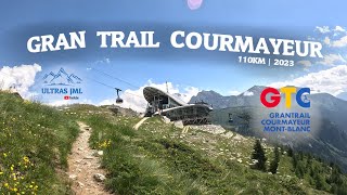 Gran Trail Courmayeur 2023  GTC  100km  JML SUBTITLES [upl. by Eilema]