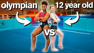 100 GYMNASTICS DARES IN 1 HOUR [upl. by Erdda843]