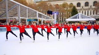 Synchronized Skating Team Haydenettes practice to quotWalking in a Winter Wonderlandquot by gwenstefani [upl. by Chatterjee226]