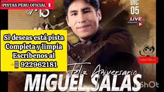 karaoke mix 2 Miguel salas  voz de animador  PISTAS PERU OFICIAL 🇵🇪 [upl. by Amolap]